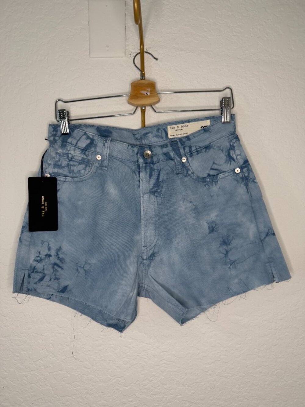 NWT Rag & Bone Tie Dye Retro Cut Off Shorts- 27- MSRP $248 - Picture 3 of 9
